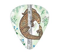 Pangolin Parenting Print Guitar Picks 12-Pack, Guitars Accessories For Men Women Professional Guitarist, Musicians And Beginner