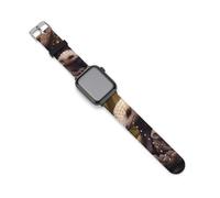Pangolin Parenting Print Watch Bands Replacement Silicone Straps Sport Wristbands Compatible for Apple Watch 38mm/40mm