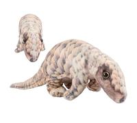 Pangolin Plush - Soft Stuffed Animal Toy, lifelikes Pangolin Doll Pillow | Realistic Wildlife plushi, Cozy Cuddly Pangolins Companion, Cute Animal Cushion for Sleep, Birthday, Bedtime, Collection