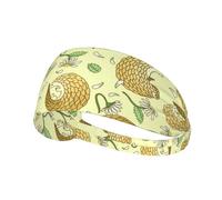Pangolins And Daisies,Sports Sweatband for Unisex Multi Headband Elastic Exercise Hairband