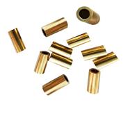 Pangyoo 1000pcs Brass Tube 0.4mm Wall Thickness 3mm to 12mm OD 1mm to 6mm Length Thin Walled Straight Brass Pipes for Small Diameter(6mm OD 4 x ID 3.2mm)