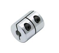 Pangyoo 1pc 3D Printer Rigid Coupler D20 L25 Connector Motor Shaft Coupling 8x10mm 6x8mm 5x8mm Lead Screw Rigid Coupling(4x4mm)