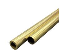 Pangyoo 2pcs H62 Brass Hollow Tube Long Duct Vessel with Outer Diameters 1mm 1.2mm 1.3mm 1.5mm 1.6mm 1.8mm 2mm(1.8mmx0.4mmx305mm)