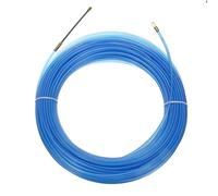 Pangyoo-Electrical Wire 4mm Electric Cable Guide Device, Durable Fiberglass Push Pullers, Duct Snake Rodder Fish Tape Wire, 5m to 40m Length (Size : 40M)