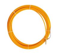 Pangyoo Electrical Wire Dia 3mm/4mm/6mm Wire Guide Device, 5/10/15/20/25/30M Fiberglass Cable Puller, Fish Tape Reel Conduit Ducting Rodder Pulling Puller(5meter,6MM)