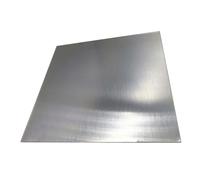 Pangyoo Hand Tool Parts Polished Plate Thick 1mm 1.5mm 2mm 3mm 0.8mm 0.5mm 304 Stainless Steel Square Plate(2x100mmx100mm)