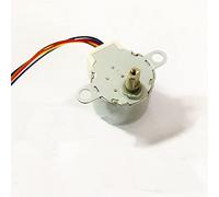 Pangyoo PYouo-DC Motor Air Purifier Stepper Motor, 24BYJ48 DC 5V 10.5MM Shaft 4 Phase 5 Line Motor for Conditioning Refrigerators (Shaft Diameter : Shaft length 10.5MM)