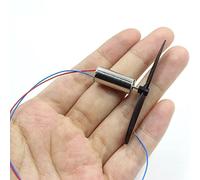 Pangyoo PYouo-DC Motor Mini Drone Motor Quadcopters Motor Helicopter Motor 8520 Coreless Motor 3.7v 48000RPM Motor 8.5x20mm Mini DC Motors (Color : 8520 motor+propeller)