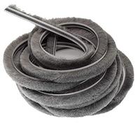 Pangyoo PYouo-Sealing strip 10M Straight Hair Sealing Strip Door/Window Groove Nylon Pile Brush Seal Weatherstrip 5/6/7mm, Efficient sealing (Color : 7 x 12mm)