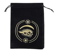 PANHDK Board Game Cards Drawstring Package Tarot Storage Bag Holder Jewelry Bags Witch Divination Crystal Packing Pouches, B