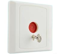 Panic Alarm SOS Button for Disabled Patients with Flashing Light Notification Caregiver Pager System 220V Wall Mount(A)