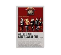 Panic! at The Disco A Fever You Can’t Sweat OutClassic Characters Actor Singer Poster Celebrity Poster Famous Athlete Poster Home Canvas Painting Oil Painting Print Signature Poster Home Decoration12x