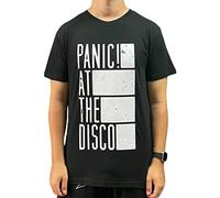 Panic! At The Disco Bars Men's T-Shirt Black, Black, L