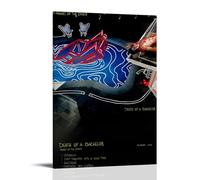 Panic! at The Disco Death of A Bachelor Canvas Wall Art Home Posters Are Suitable for Bedroom Dining Room And Living Room Beautiful Artwork Is A Great Gift for FriendsFrame-style08x12inch(20x30cm)