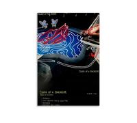 Panic! at The Disco Death of A Bachelor Canvas Wall Art Home Posters Are Suitable for Bedroom Dining Room And Living Room Beautiful Artwork Is A Great Gift for FriendsUnframe-style08x12inch(20x30cm)