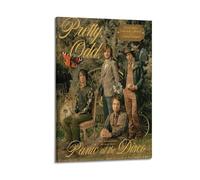 Panic At The Disco Pretty Odd Rapper Music Signed Limited Album Cover Prints Posters Canvas Wall Art Room Aesthetic Posters Music Classroom Bedroom Wall Decor Art 12x18inch(30x45cm) Frame-style