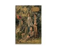 Panic At The Disco Pretty Odd Rapper Music Signed Limited Album Cover Prints Posters Canvas Wall Art Room Aesthetic Posters Music Classroom Bedroom Wall Decor Art 24x36inch(60x90cm) Unframe-style