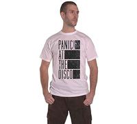 Bars T Shirt Panic at the Disco White M