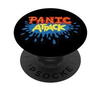Panic Attack / Art Nostalgia / Panic Attack Show / Art Head PopSockets Adhesive PopGrip