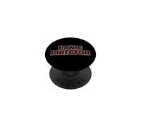 Panic Director Funny Office Humor Funny Anxiety Manager PopSockets Adhesive PopGrip