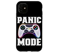 Panic Mode Funny Gamer Controller Gaming Humor Jokes Case for iPhone 11