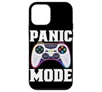 Panic Mode Funny Gamer Controller Gaming Humor Jokes Case for iPhone 12 mini
