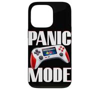 Panic Mode Funny Gamer Controller Gaming Humor Jokes Case for iPhone 13 Pro