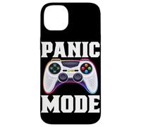 Panic Mode Funny Gamer Controller Gaming Humor Jokes Case for iPhone 14 Plus