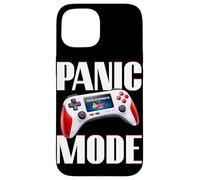Panic Mode Funny Gamer Controller Gaming Humor Jokes Case for iPhone 15