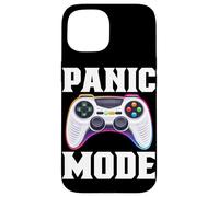 Panic Mode Funny Gamer Controller Gaming Humor Jokes Case for iPhone 15