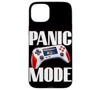 Panic Mode Funny Gamer Controller Gaming Humor Jokes Case for iPhone 15 Plus