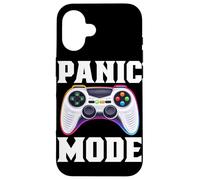 Panic Mode Funny Gamer Controller Gaming Humor Jokes Case for iPhone 16