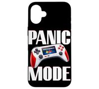 Panic Mode Funny Gamer Controller Gaming Humor Jokes Case for iPhone 16 Plus