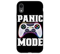 Panic Mode Funny Gamer Controller Gaming Humor Jokes Case for iPhone XR