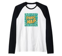 Panic Nap Statement Costume for Adults and Kids Raglan Baseball Tee