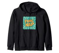 Panic Nap Statement Costume for Adults and Kids Zip Hoodie