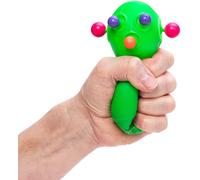 NeeDoh Schylling Panic Pete Stress Ball - Fidget Toy, Sensory Stress Relief, Anxiety Toys, Non-Toxic Dough Material, 1 Colour Chosen at Random