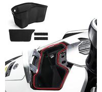 Panical Glove Box Storage Box Console Box Lining Middle Box For Honda Gold Wing GL1800 GL1800B F6B Dct Tour 2018-2023 Black