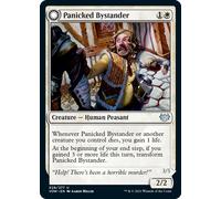 Panicked Bystander // Cackling Culprit (foil) | Innistrad: Crimson Vow