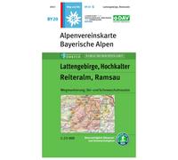 Panico - Lattengebirge - Hiking map BY 20