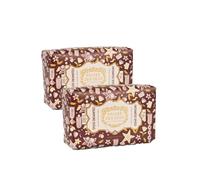 Panier des Sens - Enchanted Spices Soap Bar 2x200g - Extra-Gentle Soap - Gift Sets - Limited Christmas Edition - 97% Natural Ingredients - Gourmand & Spicy Scent - Made in France