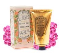 Panier des Sens - Geranium Hand Cream - Hand Cream for very Dry Hands and Skin - For Women and Men - With Almond & Olive Oil - Made in France 96% Natural Ingredients - 75ml