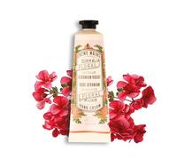 Panier des Sens - Geranium Mini Hand Cream - Hand Cream for very Dry Hands and Skin - for Women and Men - Almond & Olive Oil - Vegan Made in France 96% Natural Ingredients - 30ml