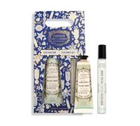 Panier des Sens - Gift Box Christmas Jasmine - Elegant Gift Duo - Mini Hand Cream & Eau de Toilette Roll-On 10ml - Parfum de Grasse - Made in France - Vegan & Fairytale