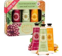 Panier des Sens - Gift Box for Women - Natural Hand Cream 3x30ml, Almond, Honey