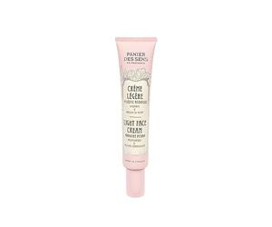 Panier des Sens - Light Face Cream - with Hyaluronic Acid + Peony Extract - Moisturizing and Radiance - Skin Care for Women Made in France - Facial Moisturizer 98% Natural Ingredients - 50ml