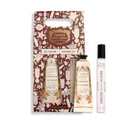 Panier des Sens - Mother’s Day Gift Set for Mum - Rose Duo - Elegant Beauty Duo - Mini Hand Cream & 10ml Eau de Toilette Roll-On - French Perfumery Fragrance - Made in France - Vegan