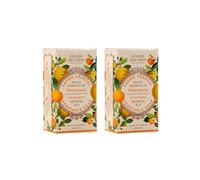 Panier des Sens - Provence Soap Bar 2x200g - Moisturizing Gentle Scented - Natural Soap with Sweet Almond - 97% Natural Ingredients Made in France - Vegan