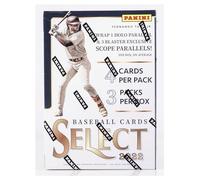 Panini 2022 Select MLB Baseball Blaster Box - 4 Packs, 12 Trading Cards Total
