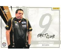Panini 2025 PDC World Championship Adrian Lewis 9 Dart Club Trading Card (8)